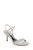 Silver Pink Dessa Stiletto Heel - Front angle