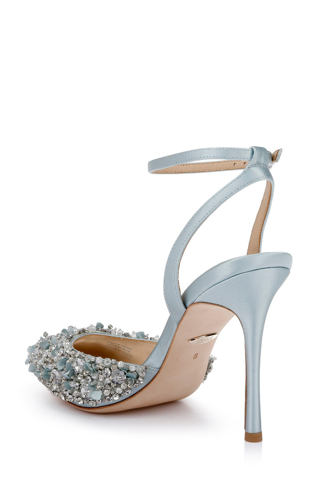 Nicolitie Crystal & Pearl Covered Stiletto by Badgley Mishcka