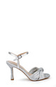 Jewel Badgley Mischka Sandalo Donna Della Tacco, Glitter dorato, 37 EU
