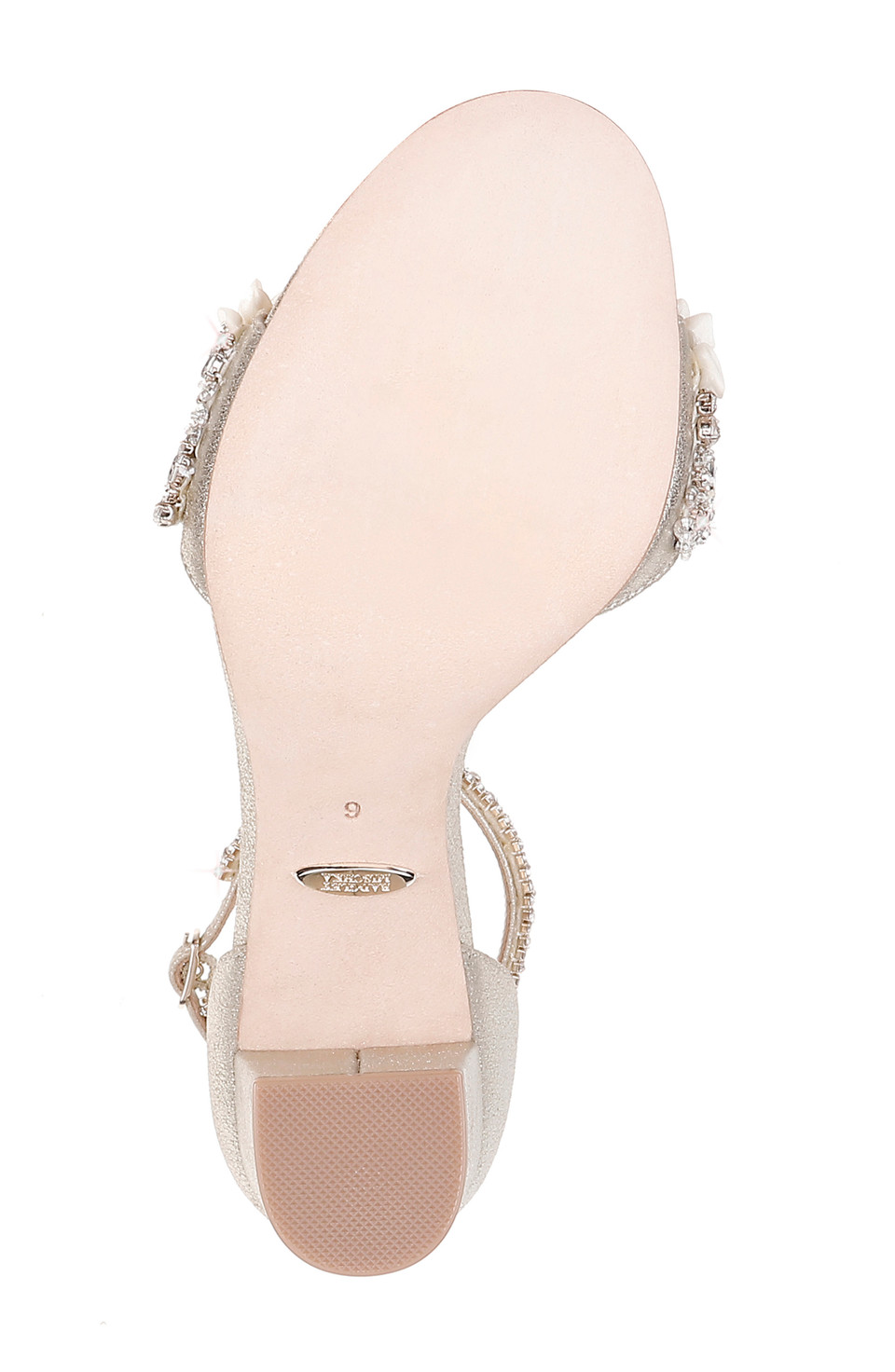 badgley mischka finesse ankle strap evening shoe