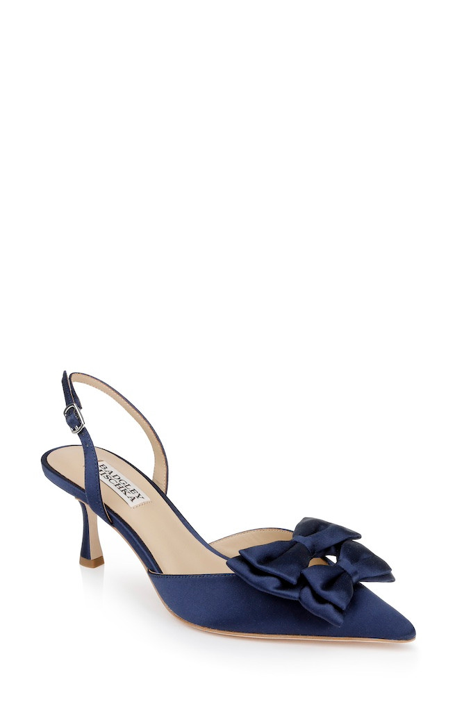 Giovanna Bow Slingback Pumps by Badgley Mishcka