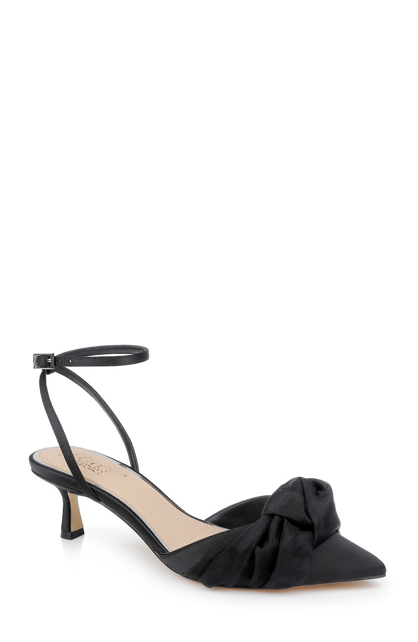 Favor Pointed Toe Kitten Heels by Jewel Badgley Mishcka