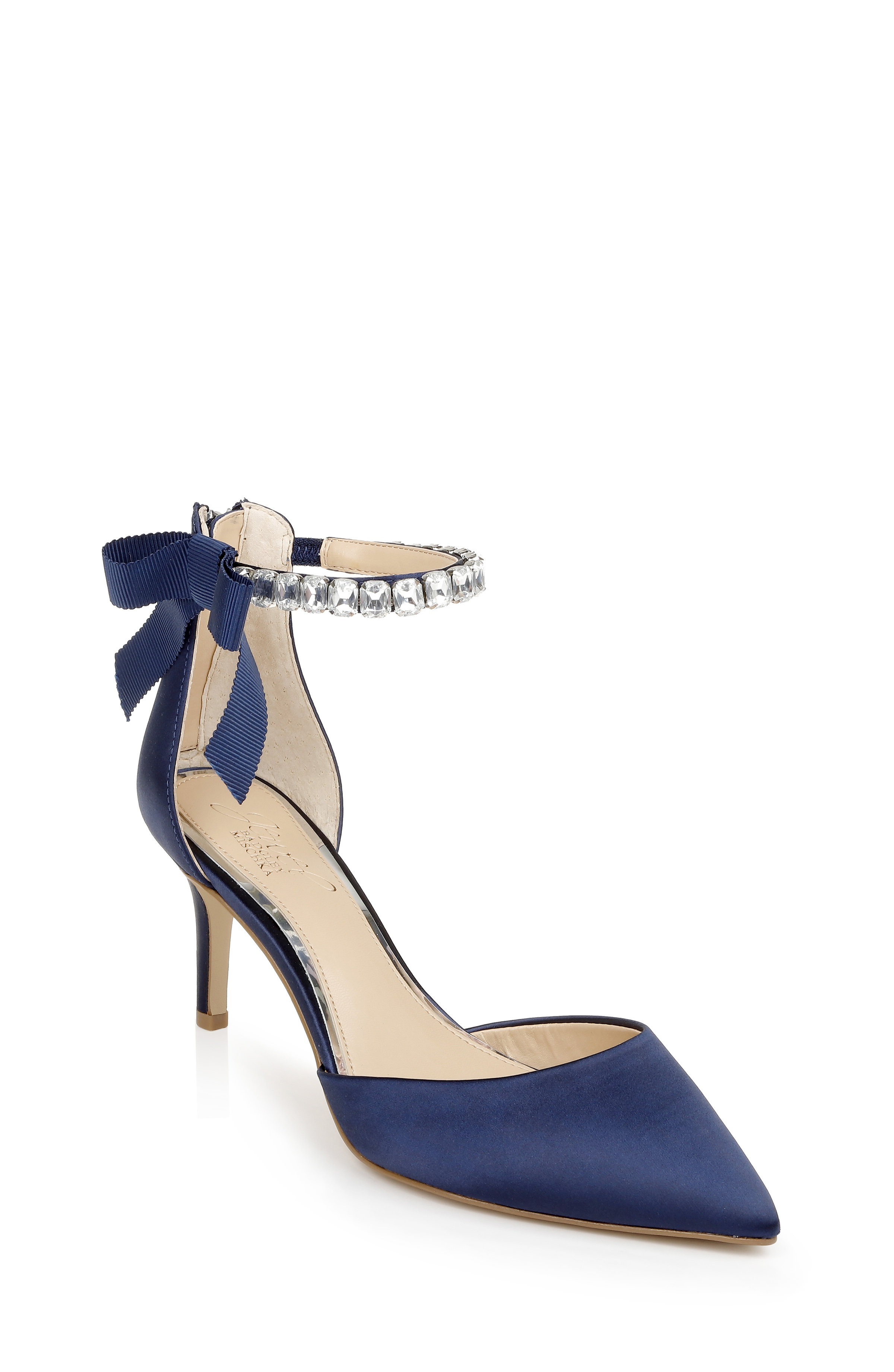 Jailene Ankle Strap Stiletto by Badgley Mischka