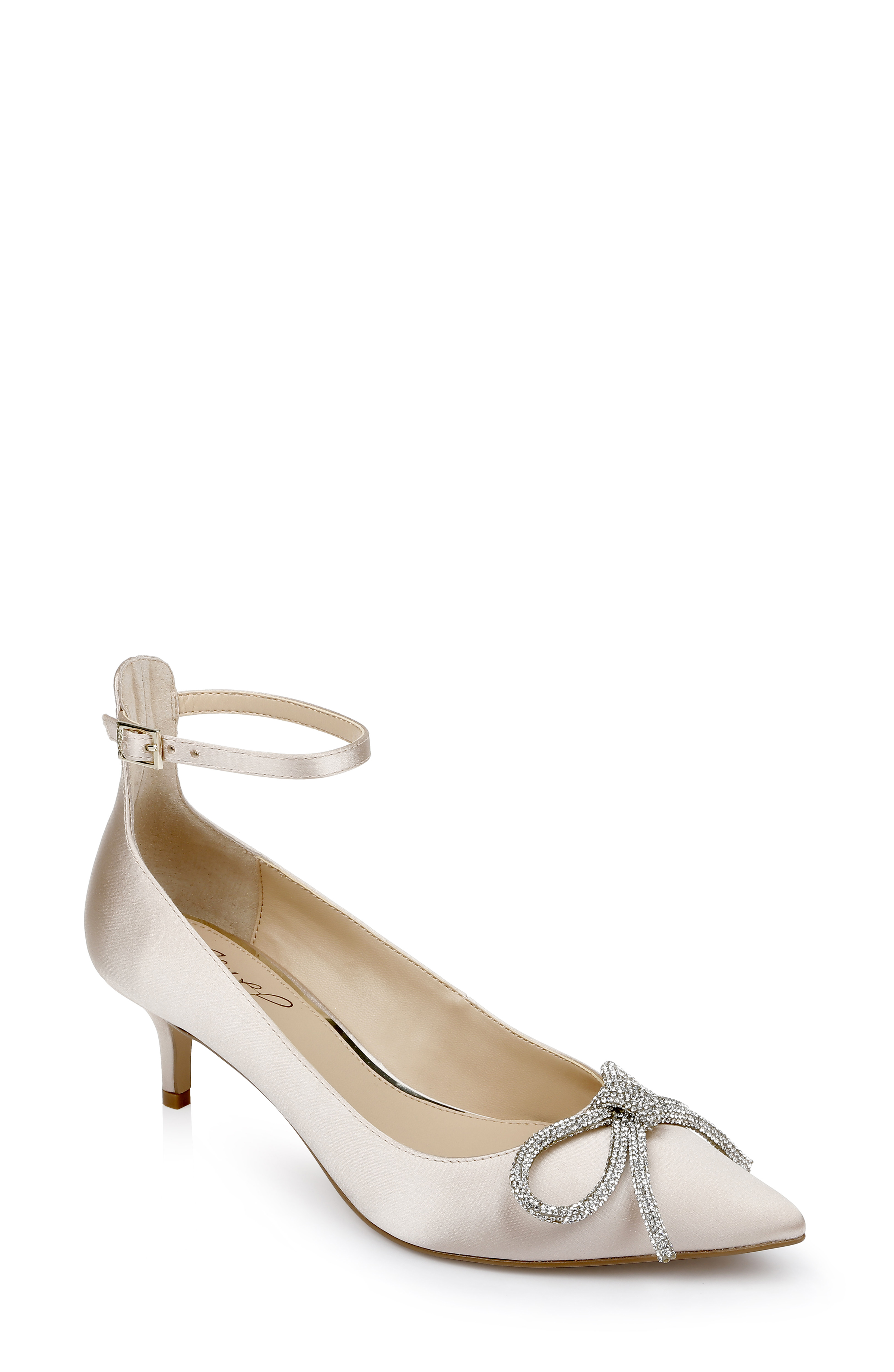 Geranium Kitten Heel Pump by Badgley Mishcka