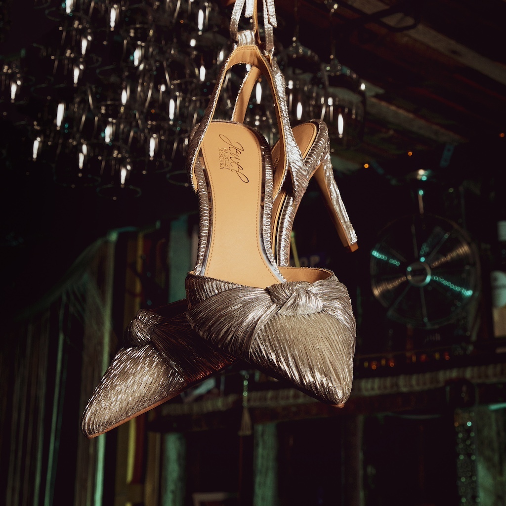 Enid Pointed Toe Ankle Strap Pumps