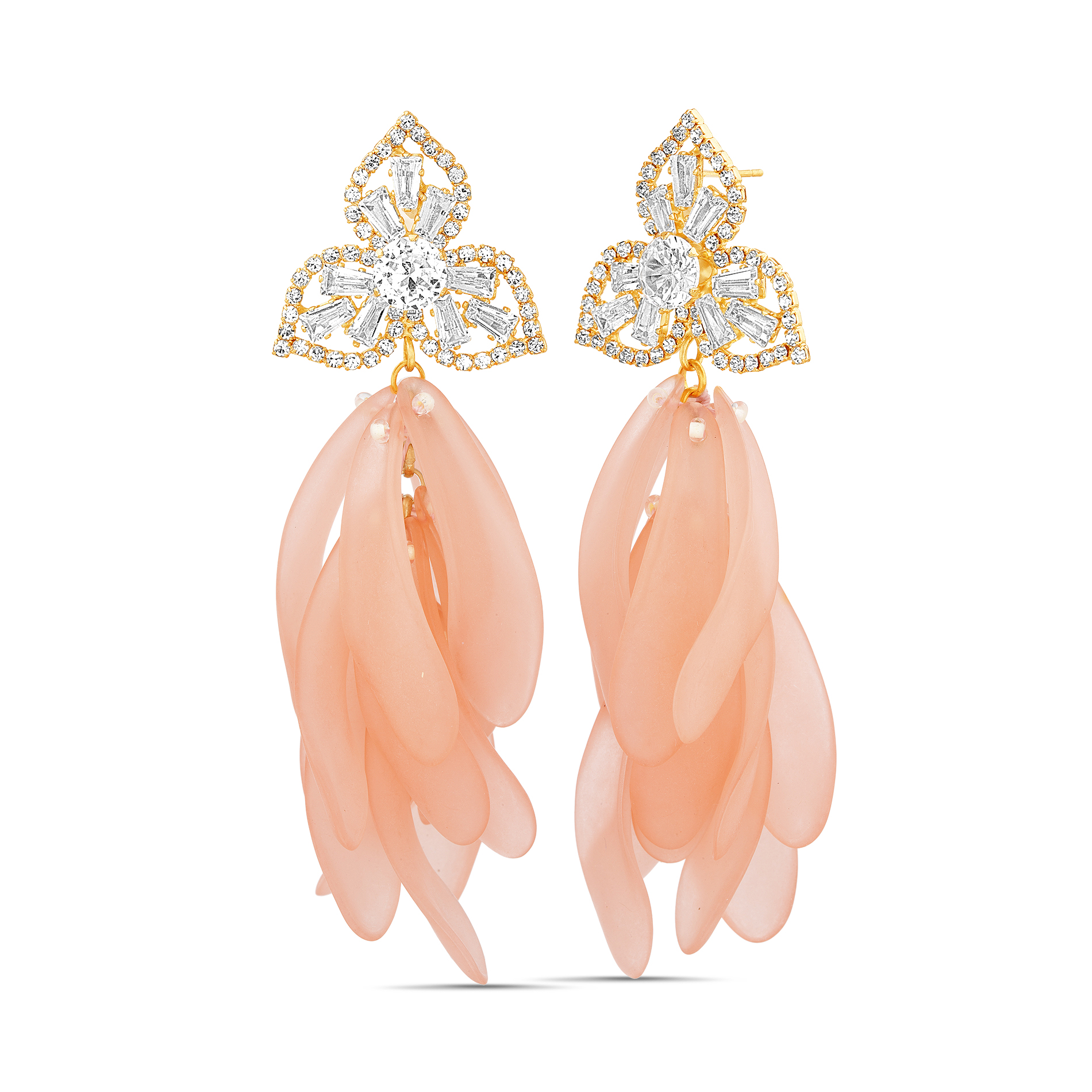 Peach Earrings