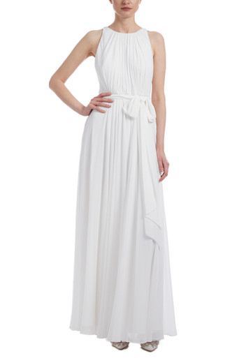 Romantic Gown with Soft Belt by Badgley Mishcka