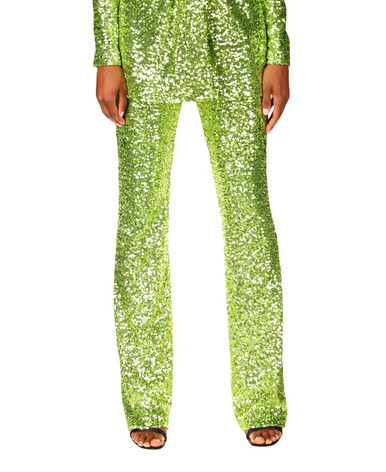 Sparkling Green Pants by Badgley Mishcka