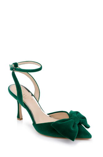 Yanna Satin Stiletto with Bow by Badgley Mishcka