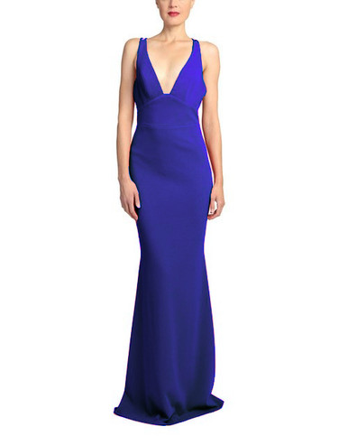 Cross Back Gown by Badgley Mischka