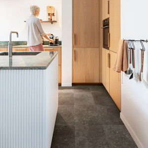 Quick‑Step Muse Fumed Bluestone MUS5484 8mm Laminate Flooring (MUS5484) - Premium Quick-Step collection featuring luxury vinyl tile flooring with waterproof technology and easy click-fit installation