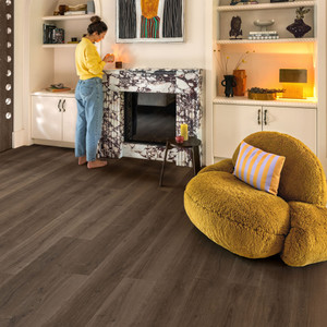 Quick-Step Capture Brushed Oak Brown SIG4766 9mm Laminate Flooring (SIG4766) - Premium Quick-Step collection featuring oak luxury vinyl tile flooring with waterproof technology and easy click-fit installation