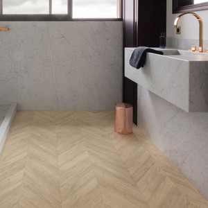Quick-Step Impressive Patterns Chevron Oak Taupe IPA4164 8mm Laminate Flooring (IPA4164) - Premium Impressive collection featuring oak luxury vinyl tile flooring with waterproof technology and easy click-fit installation Quick-Step Impressive Patterns Chevron Oak Taupe IPA4164 8mm Laminate Flooring (IPA4164) - Premium Impressive collection featuring oak luxury vinyl tile flooring with waterproof technology and easy click-fit installation