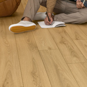 Quick-Step Classic Sandy Oak CLM5801 7mm Laminate Flooring (CLM5801) - Premium Quick-Step collection featuring oak luxury vinyl tile flooring with waterproof technology and easy click-fit installation Quick-Step Classic Sandy Oak CLM5801 7mm Laminate Flooring (CLM5801) - Premium Quick-Step collection featuring oak luxury vinyl tile flooring with waterproof technology and easy click-fit installation