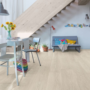 Quick‑Step Majestic Valley Oak Light Beige 9.5mm Laminate Flooring (MJ3554) - Premium Quick-Step collection featuring oak luxury vinyl tile flooring with waterproof technology and easy click-fit installation Quick‑Step Majestic Valley Oak Light Beige 9.5mm Laminate Flooring (MJ3554) - Premium Quick-Step collection featuring oak luxury vinyl tile flooring with waterproof technology and easy click-fit installation