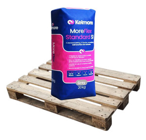 Kelmore MoreFlex Standard S1 Grey Wall & Floor Tile Adhesive 20kg Kelmore MoreFlex Standard S1 Grey Wall & Floor Tile Adhesive 20kg