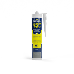 Kelmore Silicone Finish Dark Grey 310ml - High-quality tile sealing solution Kelmore Silicone Finish Dark Grey 310ml - High-quality tile sealing solution