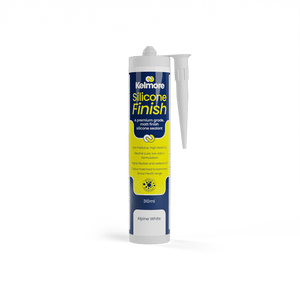 Kelmore Silicone Finish Alpine White 310ml - High-quality tile sealing solution Kelmore Silicone Finish Alpine White 310ml - High-quality tile sealing solution