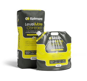 Kelmore LevelMore Contract self-leveling compound creates perfectly smooth surfaces for tile installation. Fast-setting formula with excellent flow properties. Kelmore LevelMore Contract self-leveling compound creates perfectly smooth surfaces for tile installation. Fast-setting formula with excellent flow properties.