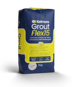 Kelmore Flex15 Stone Grout 3kg - High-quality tile grouting solution Kelmore Flex15 Stone Grout 3kg - High-quality tile grouting solution