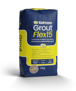 Kelmore Flex15 Mocha Grout 3kg - High-quality tile grouting solution Kelmore Flex15 Mocha Grout 3kg - High-quality tile grouting solution