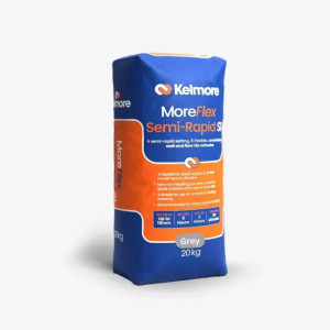 Kelmore MoreFlex Semi-Rapid S1 Grey Wall & Floor Tile Adhesive 20kg Product Image Kelmore MoreFlex Semi-Rapid S1 Grey Wall & Floor Tile Adhesive 20kg Product Image