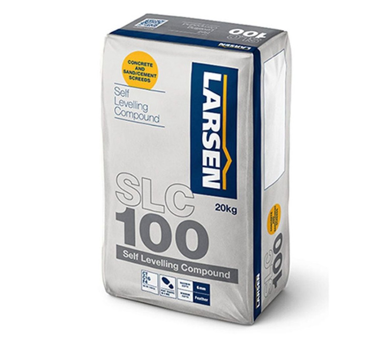 Larsen SLC100 – Concrete & Sand/Cement Screeds 20kg - Larsen self-levelling compound Larsen SLC100 – Concrete & Sand/Cement Screeds 20kg - Larsen self-levelling compound