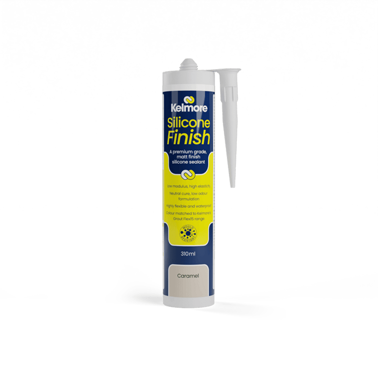 Kelmore Silicone Finish Caramel 310ml - High-quality tile sealing solution Kelmore Silicone Finish Caramel 310ml - High-quality tile sealing solution