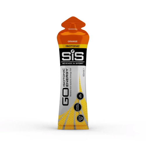GO Plus Isotonic Energy Gel 60ml Orange Single