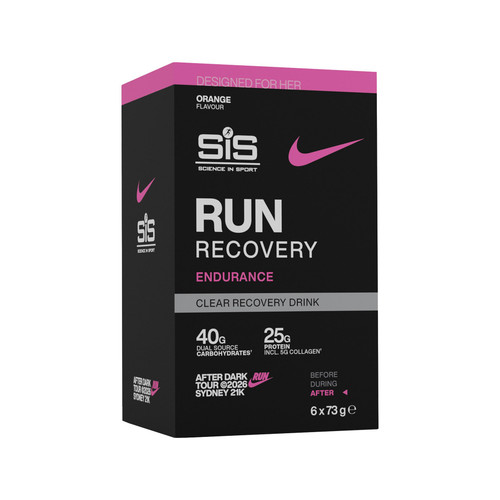 SIS NIKE POWDER RUN RECOVERY ENDURANCE CLEAR ORANGE & MANGO 73G AUS 1X6