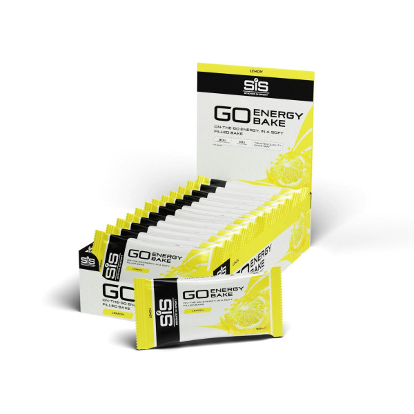 GO Energy Bake Bars Lemon 12 Pack x 50g