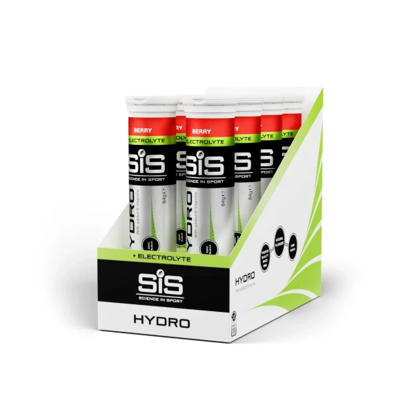 GO Hydro Tablet 20 x 4g Tablets 8 Pack Berry