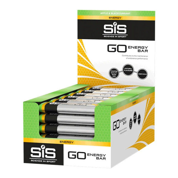 GO Energy Mini Bar 40G 30 Pack Apple & Blackcurrant
