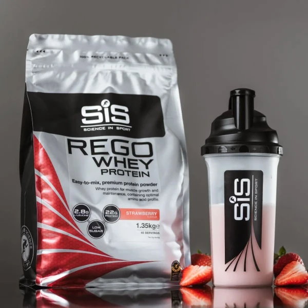 Whey Protein Powder 1.35 kg Strawberry