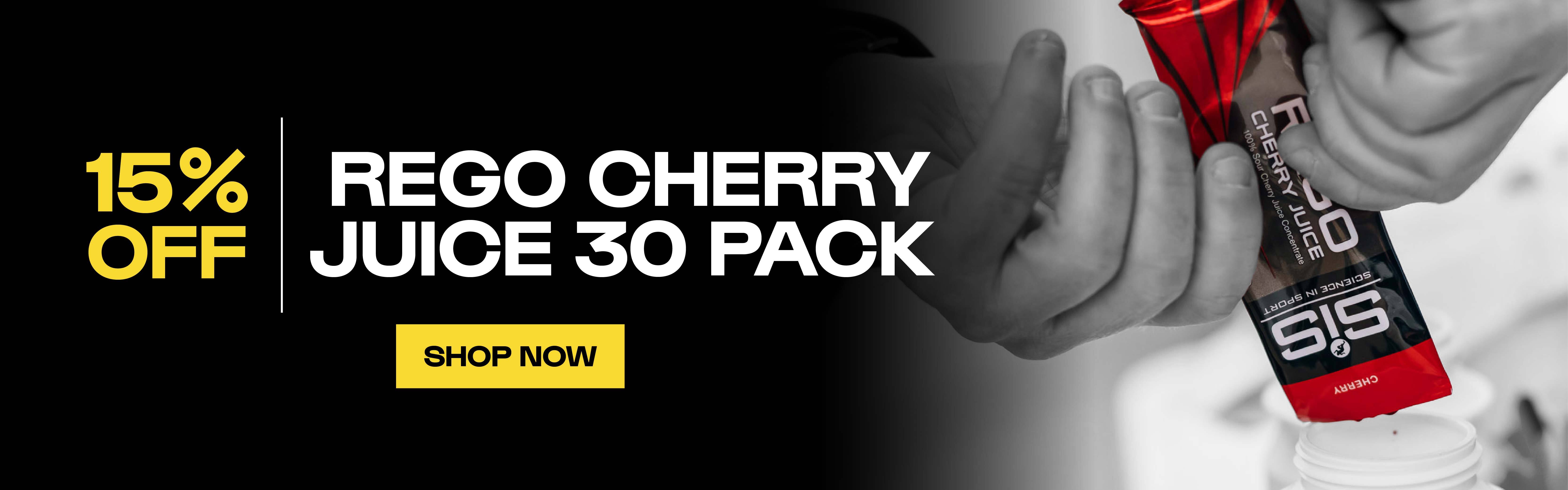 SiS 15% Off REGO Cherry Juice 30 Packs