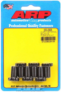 ARP Flexplate Bolt Kit, Pro Series, 7/16-20 in Thread, 0.725 in Long, 12 Point Head, Chromoly, Black Oxide, 1-Piece Seal, Set of 6