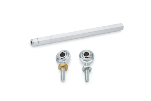 ENDERLE Metering Valve Linkage, 4-1/2 in Long, Hardware / Rod Ends, Aluminum, Natural, Each