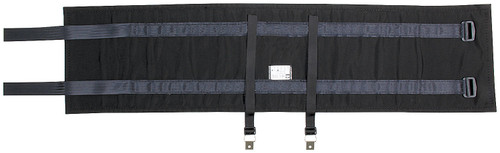 ALLSTAR PERFORMANCE Transmission Blanket, SFI 4.1 Approved, 12 x 47 in, Strap-On, Black, Universal