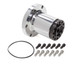 THE BLOWER SHOP Supercharger Snout, 1-1/4 in / 48 Spline Shaft, 5.15 in Long, Coupler / Gasket / Hardware Included, Aluminum, Polished