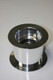 BDS Supercharger Idler Pulley, Gilmer / HTD, 3 in Wide, 3.425 in Diameter, Aluminum, Polished