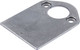 ALLSTAR Quick Turn Mounting Bracket, Weld-On, 1/16 in Thick, Requires 1 in Spring, Straight, Steel, Natural, Set of 50