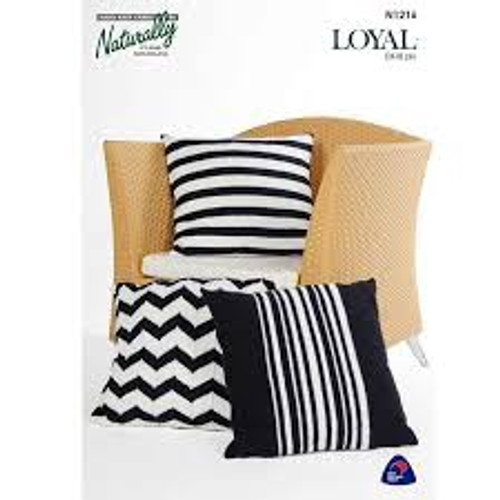 Naturally Loyal: 3 Black & White Pillows