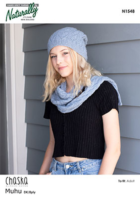 Chaska: Muhu Hat and Scarf N1548