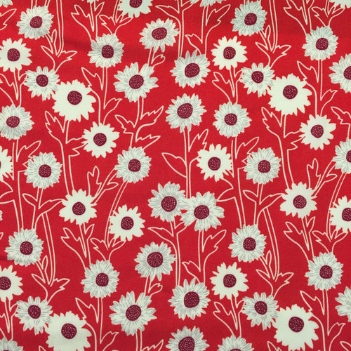 Rayon:  Crimson Daisy