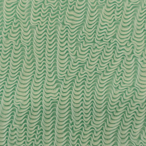 Plissé Recycled Nylon Knit: Turquoise