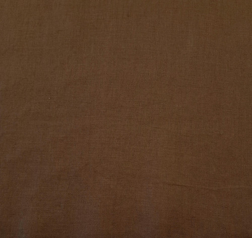 Soho 100% Linen Prewashed: Chocolate