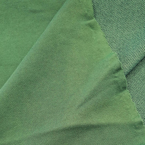Cotton/Polyester French Terry: Green