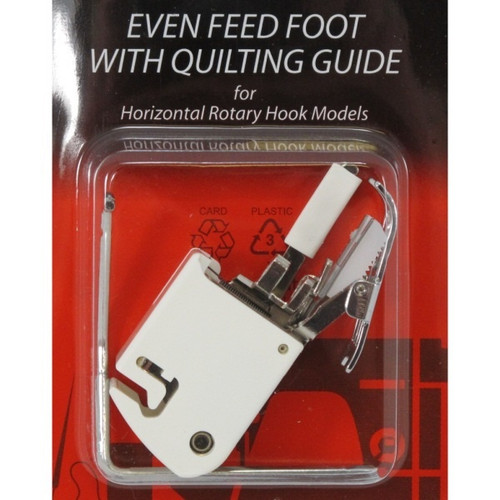 Even feed foot with quilt guide 7mm lo/shank