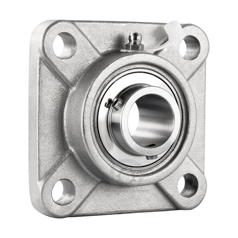 Stainless Steel 4-Bolt Flange Pillow Block Bearing Housing (1 Inch Bore ...