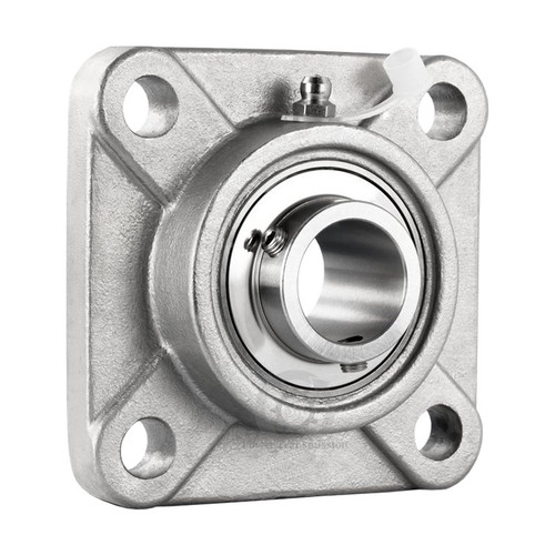 Stainless Steel 4-Bolt Flange Pillow Block Bearing Housing (30mm Bore) -SS-UCF206 